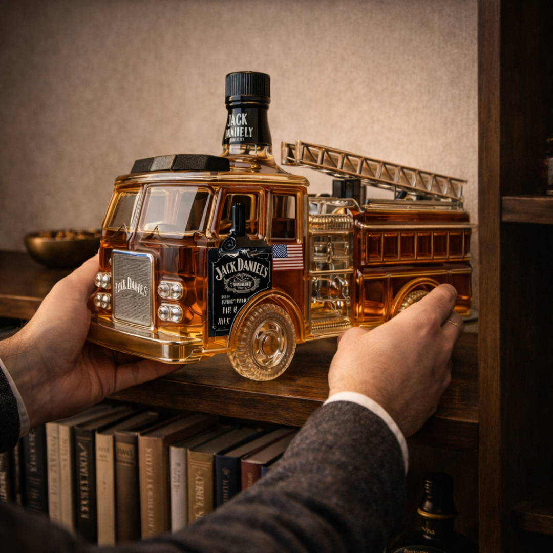 Whisky Jack Daniel's Flasche – Feuerwehr-Edition