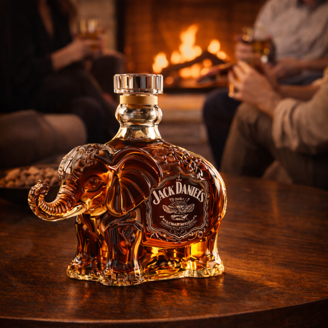Jack Daniel's Whiskey Flasche - Elephant Edition