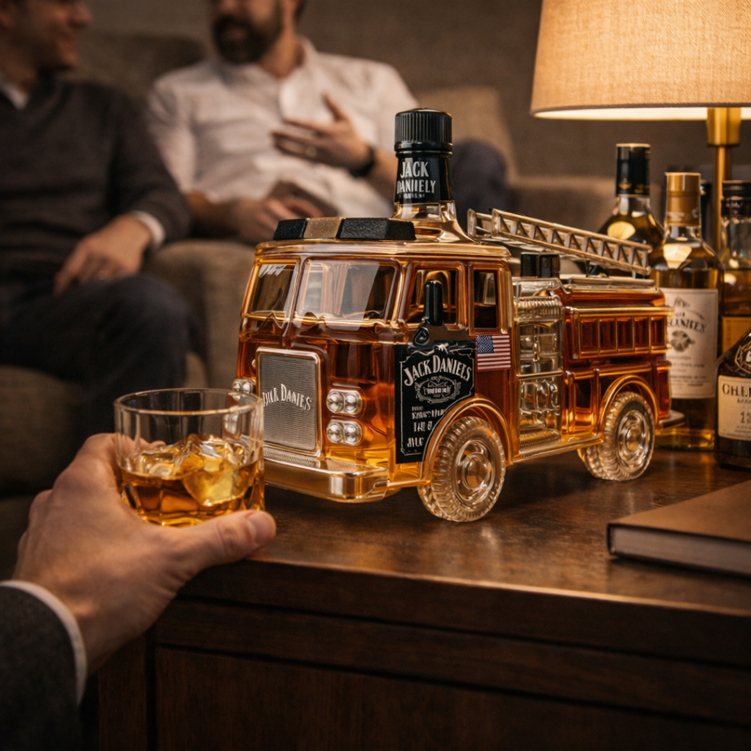 Whisky Jack Daniel's Flasche – Feuerwehr-Edition