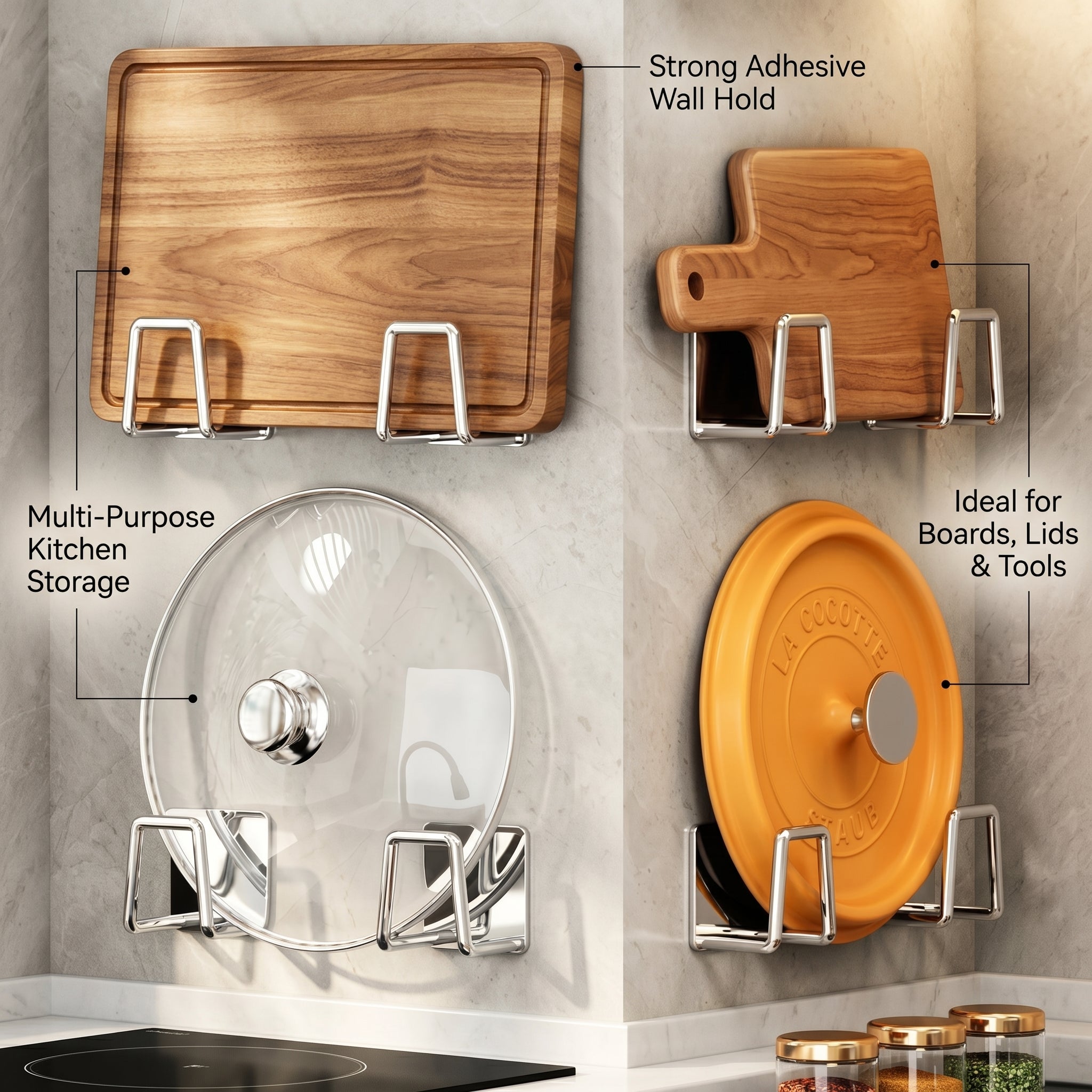 GripNest™ Kitchen Sponge Holder
