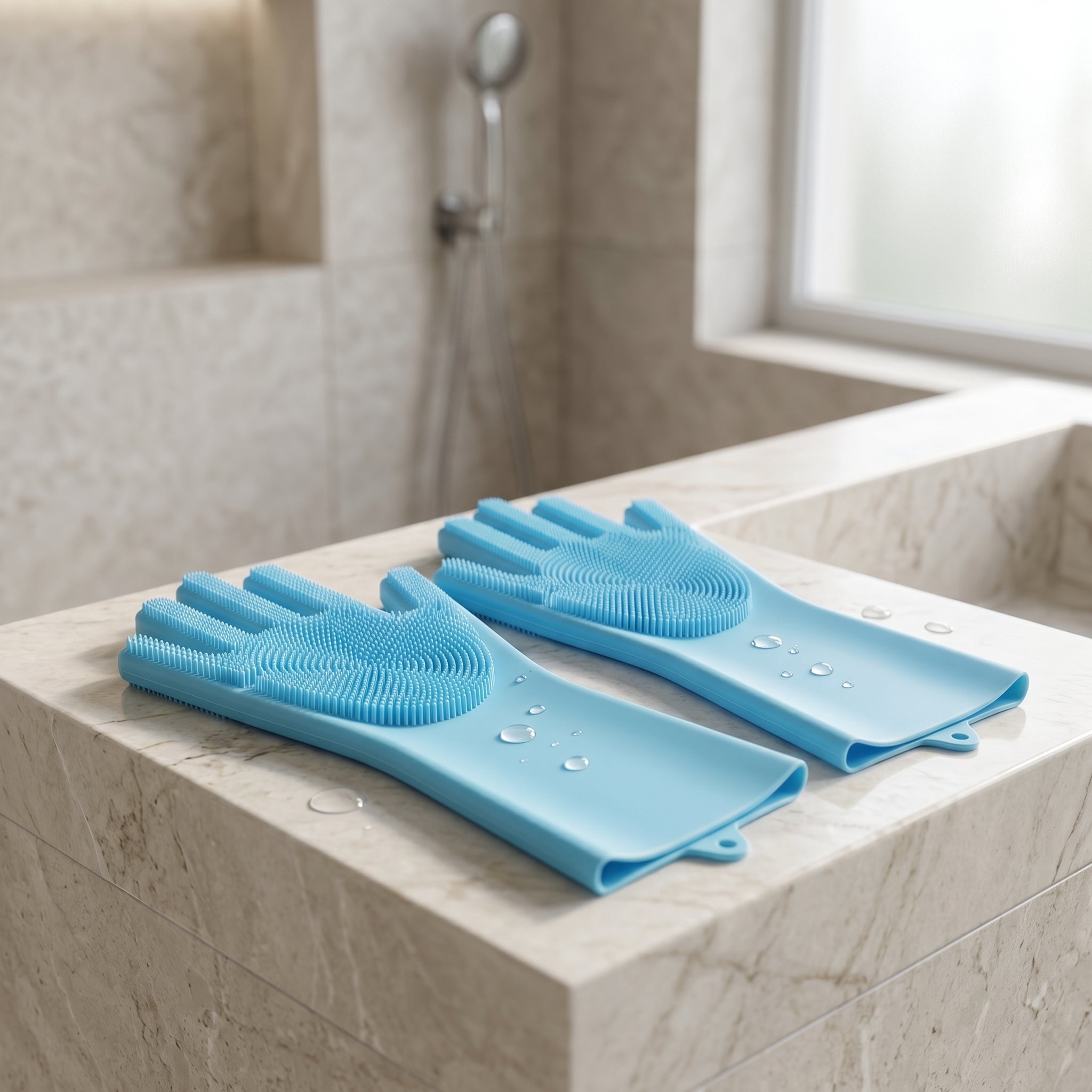PawSpa™ Silicone Bath Gloves