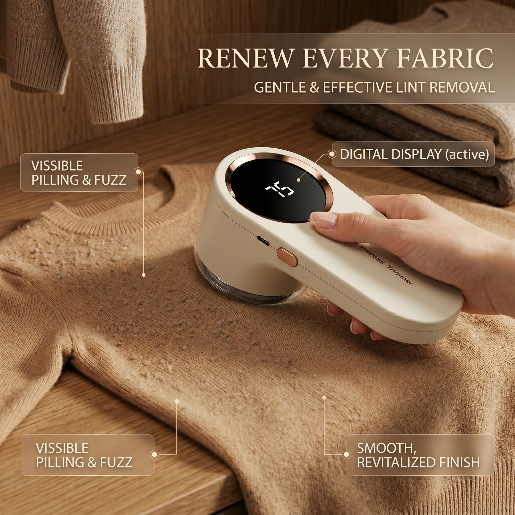 Lustra™ Electric Lint Remover