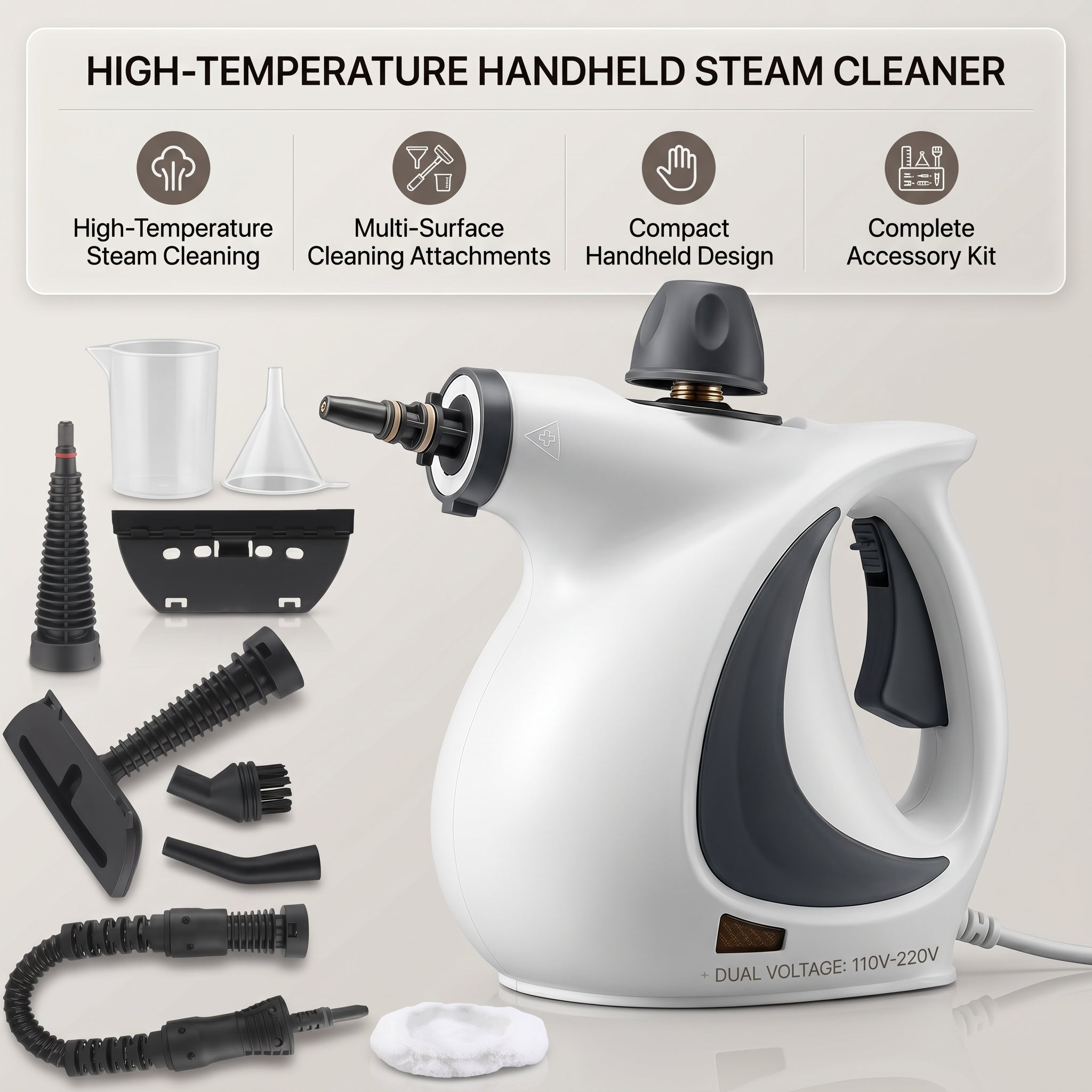 Steamora™ High-Temperature Steam Cleaner