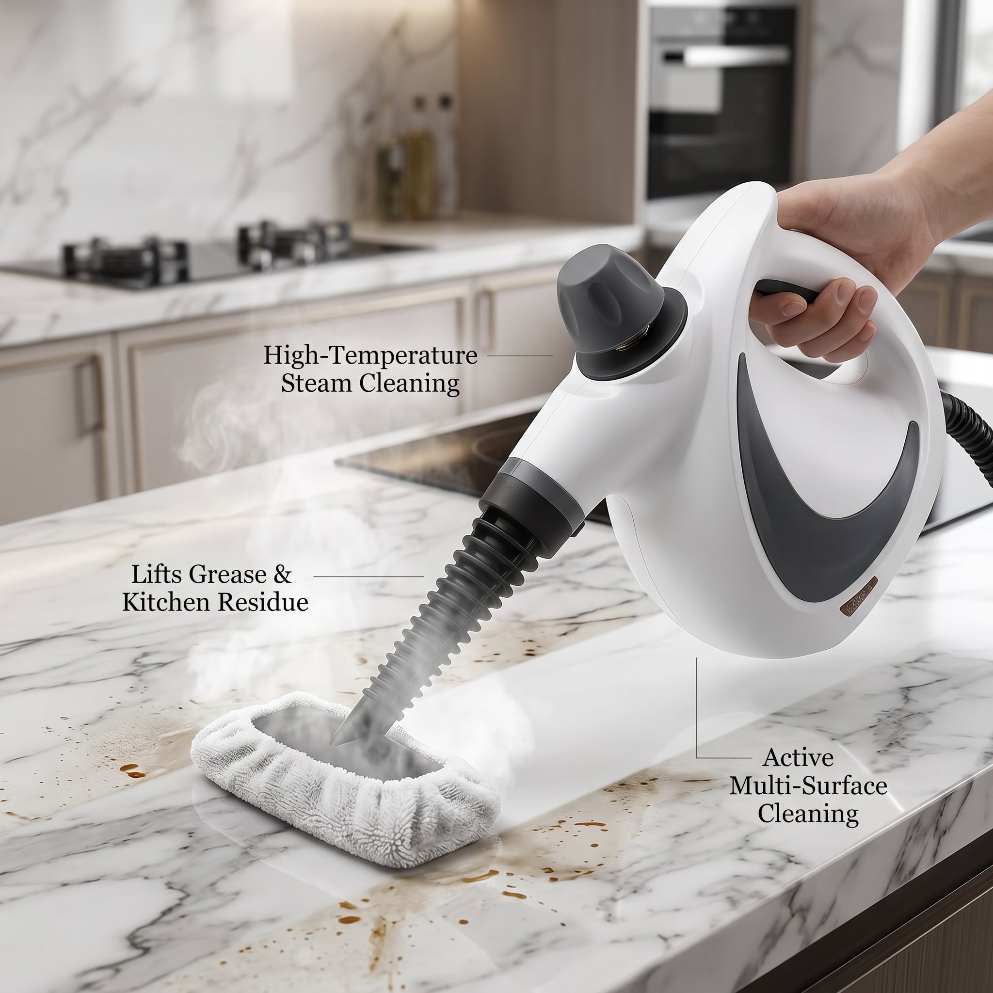 Steamora™ High-Temperature Steam Cleaner