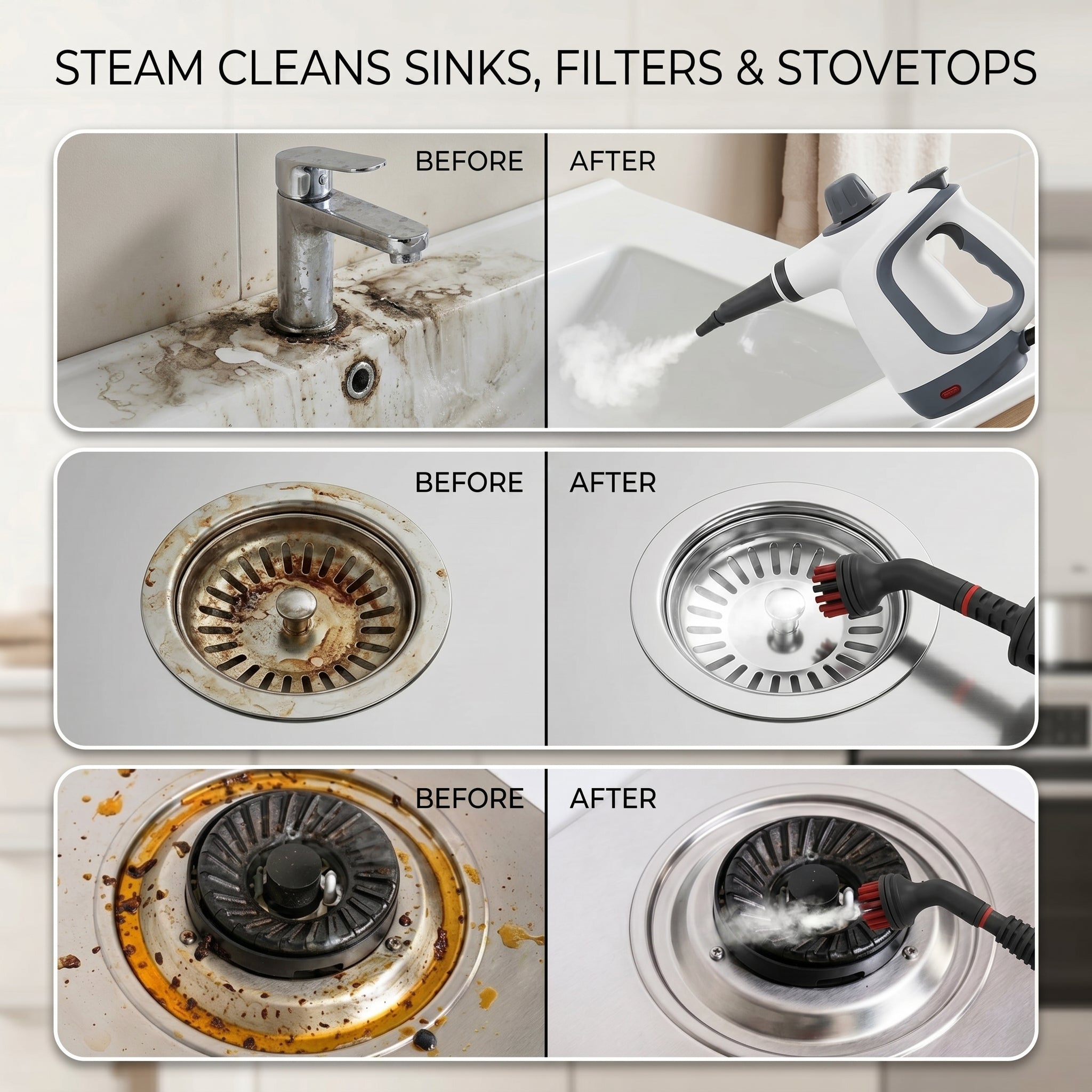 Steamora™ High-Temperature Steam Cleaner