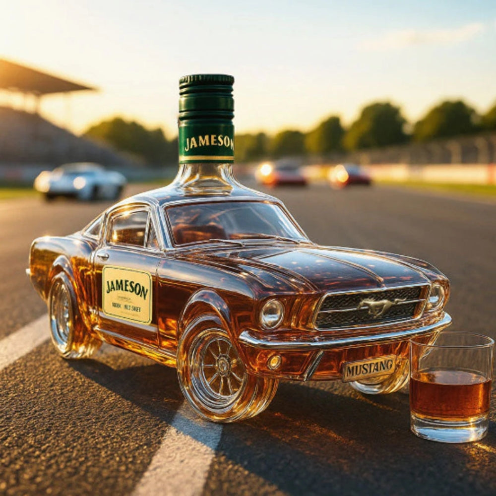 Whisky Mustang Flasche - Exklusive Edition