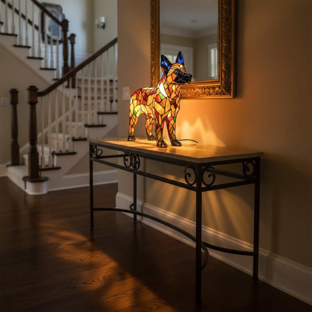 Lampada Artigianale – Aurora, The Loyal Husky of Eternal Light and Home Comfort